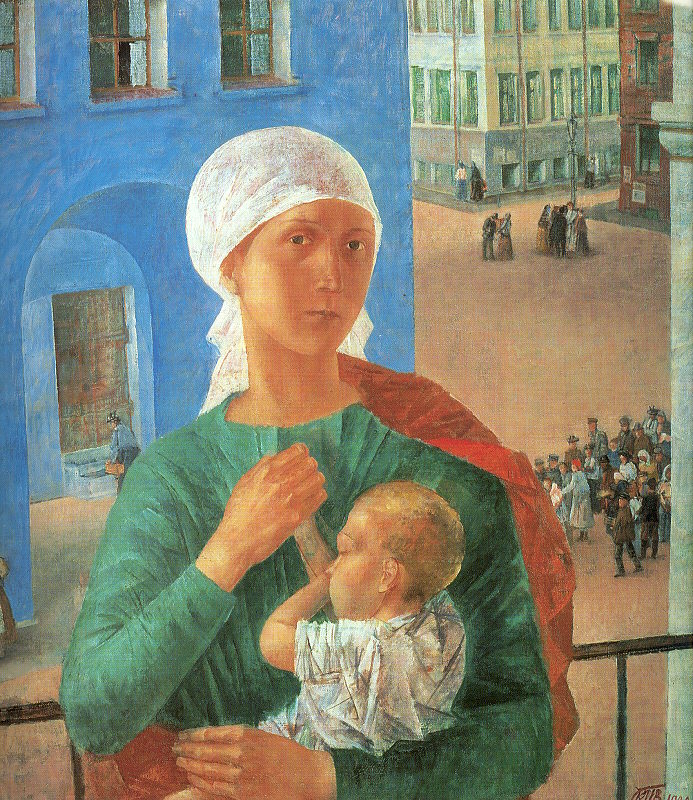 Petrov-Vodkin, Kozma The Year 1918 in Petrograd